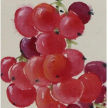 潘丽君斗方《甜蜜》卡纸50*50cm