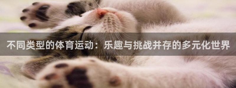 皇冠277体育：不同类型的体育运动：乐趣与挑战并存的多元化世界