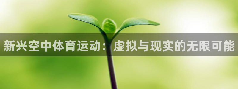 77体育app下载官网：新兴空中体育运动：虚拟与现实的无限可能